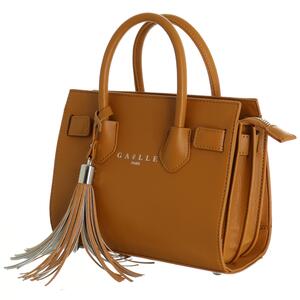 BORSA CON TRACOLLA TABACCO